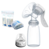 Breast Pump with Bottle & Milk Storage Bag for Feeding